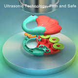 Hola Orchestra Rattle Baby Teether Activity Toy - Peacock