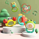 Hola Orchestra Rattle Baby Teether Activity Toy - Crab