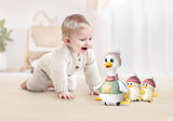 Hola Waddling Duck Family Interactive Tummy Time Toy