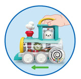 Hola Push Along Train Engine - Yellow