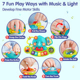 Hola 2-in-1 Musical Elephant Keyboard Interactive Baby Toy