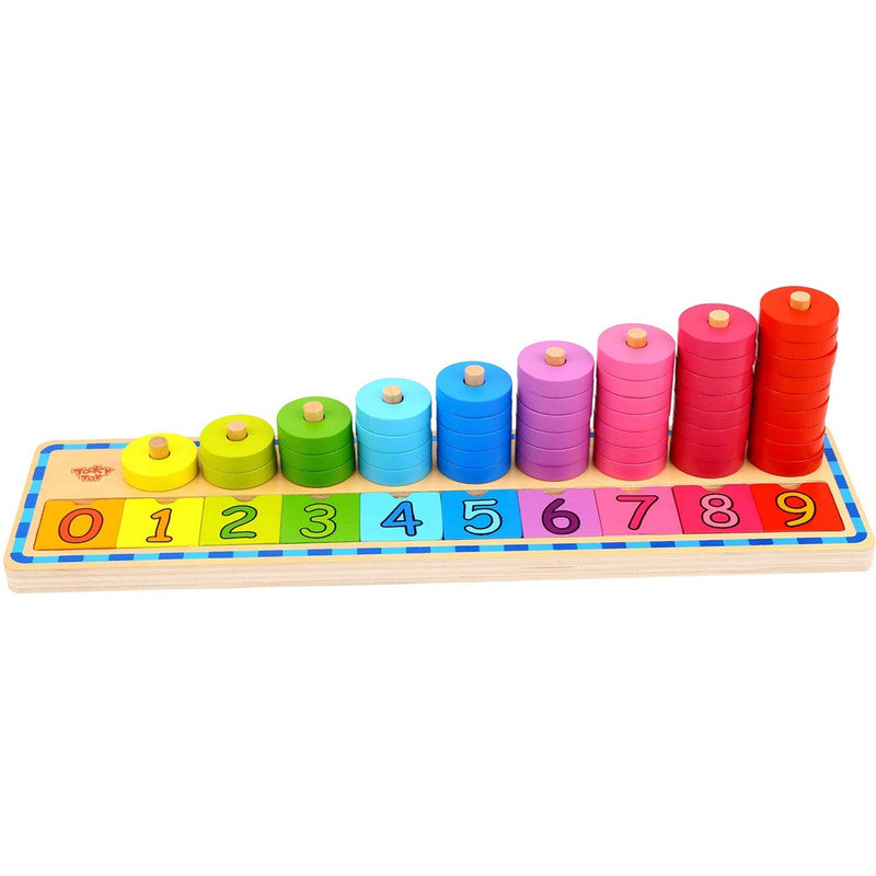 Tooky Toys Counting Stacker - Laadlee
