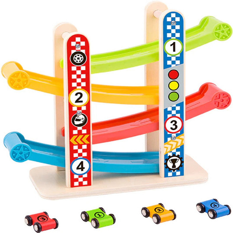 Tooky Toys Sliding Tower - Small - Laadlee