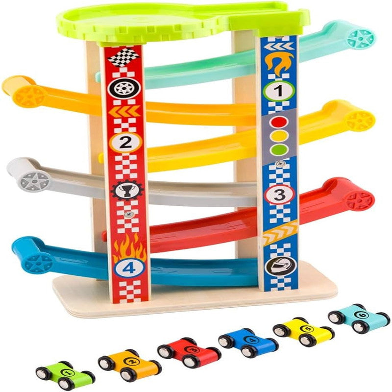 Tooky Toys Sliding Tower - Big - Laadlee