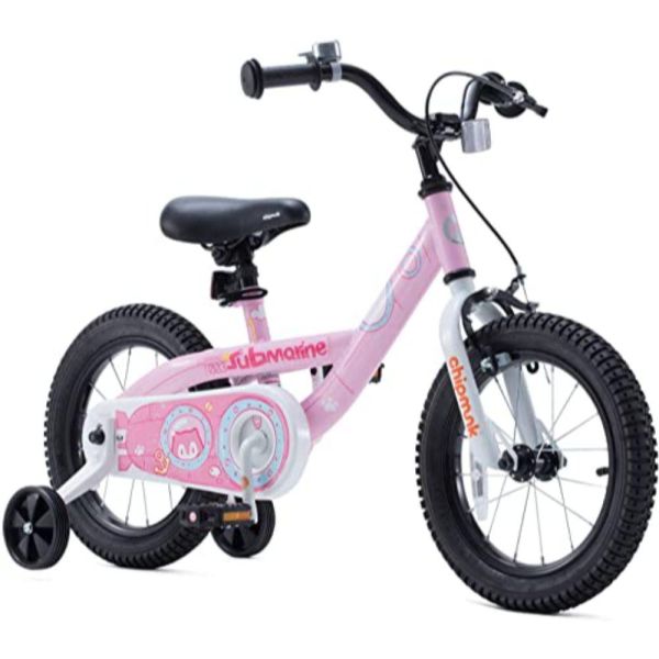 Chipmunk Kids Bike - Submarine 18" Pink - Laadlee