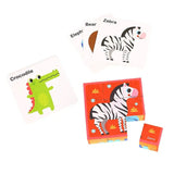 Tooky Toys Animal Block Puzzle - Laadlee