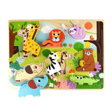Tooky Toys Chunky Puzzle - Animal - Laadlee