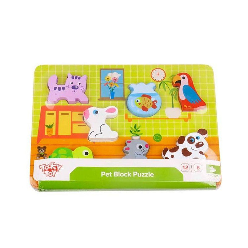 Tooky Toys Chunky Puzzle - Pet - Laadlee