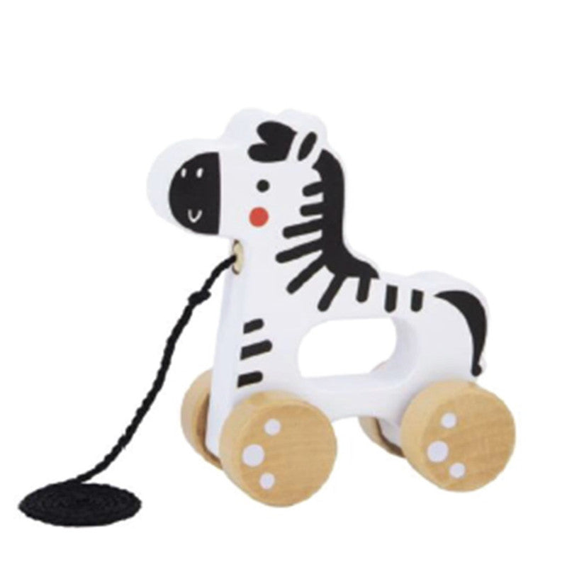Tooky Toys Pull Along - Zebra - Laadlee