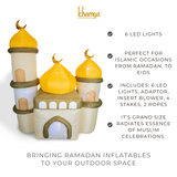 Khamsa Goldie Mosque - Ramadan Inflatable Mosque