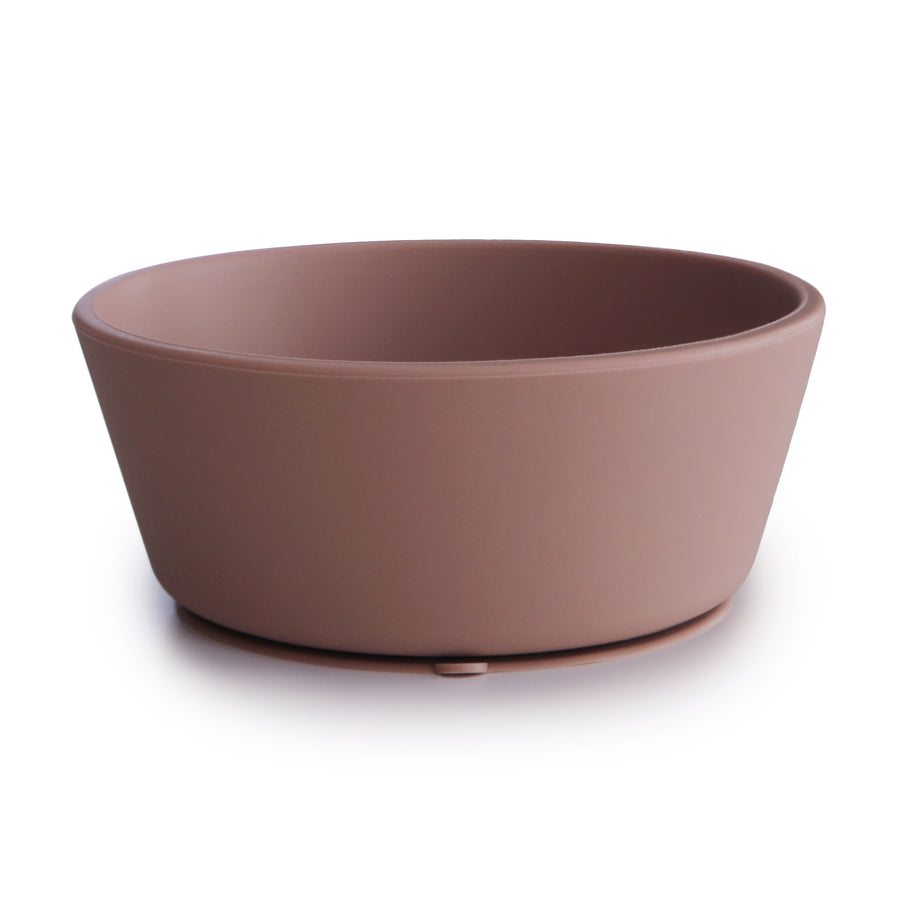 Mushie Silicone Bowl Cloudy Mauve - Laadlee