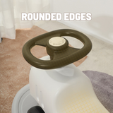 Lovely Baby 2-in-1 Rocking & Push Car - White