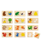 Viga Animal Feeding Puzzle Set