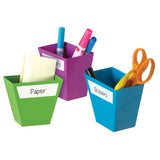 Learning Resources Magnetic Create-A-Space Storage Bins (Set Of 4)