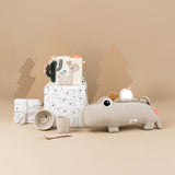 Done By Deer Tummy Time Activity Toy Croco - Sand