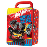 Hot Wheels Metal Car Storage Case For 18 Die Cast Cars - Red