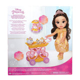 Disney Princess Belle Doll With Tea Trolley Set