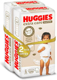Huggies Extra Care - Size 5, 12 -22kg, Twin Jumbo Pack - 120pcs