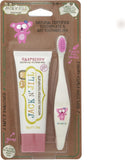 Jack N' Jill Tooth Buddy Combo of Raspberry Toothpaste & Koala Toothbrush