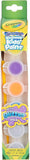 Crayola Washable Glitter Effects Paint Pots - Pack of 6 - Laadlee
