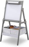 Delta Children Classic Kids Whiteboard / Dry Erase Easel - Grey