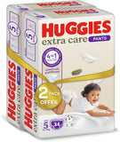 Huggies, Extra Care Culottes - Size 5, 12-17kg, Mega Pack - 68pcs