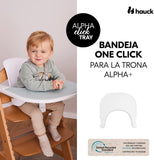 Hauck Arketa Click Tray for the Arketa highchair - White