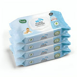 Mother Sparsh 98% Pure Water Baby Wipes - 60pcs (Pack of 4) - Laadlee