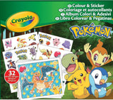 Crayola Pokemon Coloring and Activity Album - Laadlee
