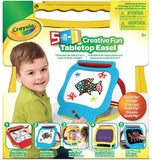 Crayola Easels Creative Fun 5-in-1 Tabletop Easel - Laadlee
