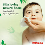 Huggies Natural Aloe Vera Baby Wipes - Pack of 3 (168 Wipes)