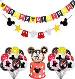 Brain Giggles Mickey Mouse Party Decoration Set - 13 Pcs