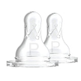 Dr. Brown's Preemie Flow Silicone Narrow Nipple - Pack of 2 - Laadlee
