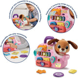 VTech Baby Cutie Puppy Carrier Interactive Role-Play Toy With 6 Accessories