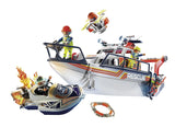 Playmobil Fire Rescue With Personal Watercraft