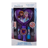 Townley Girl Disney Frozen - Lip Balm With Light Up Mirror & Accessories Set - Laadlee