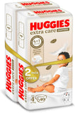 Huggies Extra Care - Size 4, 8 -14kg, Twin Jumbo Pack - 136pcs