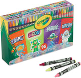Crayola Special Effects Crayons - Pack of 96 - Laadlee