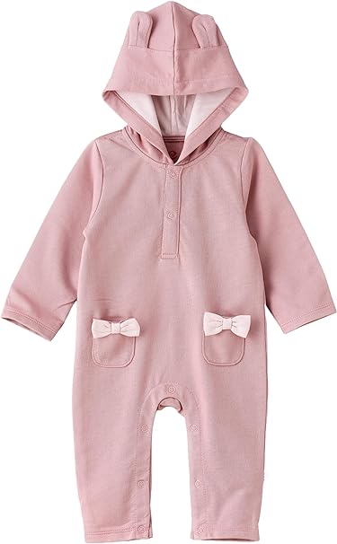 Elegant Kids Sleepsuit - Pink - Laadlee