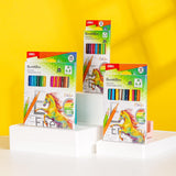 Deli Colored Pencil 12 Color Assorted EC113-12