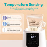 NCVI Breastmilk Storage Bags Easy Pour Spout 25 Count