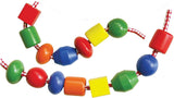 Viga Wooden Lacing Beads