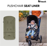 Hauck Pushchair Padded Seat Liner - Olive