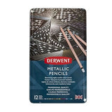Derwent Metallic Tin of 12 (2305599)