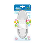 Dr. Brown's Fresh Firsts Silicone Feeder - Grey - Laadlee