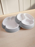 BabyBjorn Baby plate Set - Grey (Pack of 2)