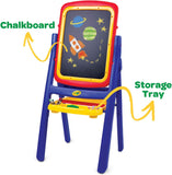 Crayola Easels QwikFlip 2-Sided Easel - Blue - Laadlee
