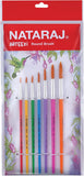 Nataraj Arteezi Multi Purpose Round Brushes Set Of 7 Brushes