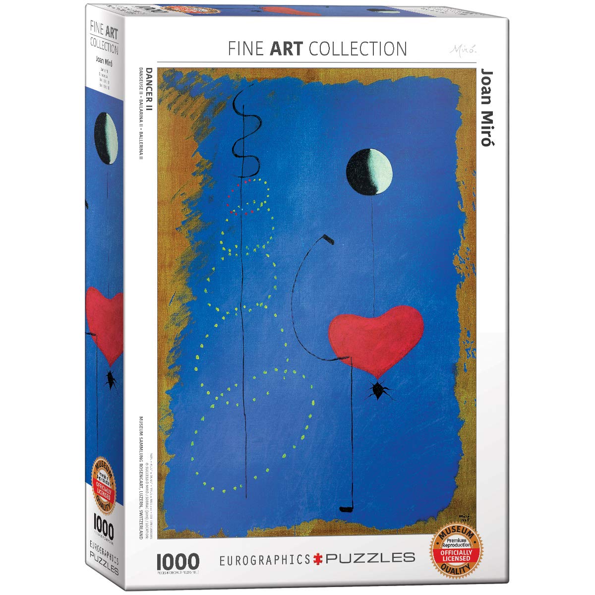 eurographics-dancer-ii-by-joan-miro-puzzle-1000pcs - 1