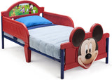 Delta Children Mickey Mouse 3D Footboard Toddler Bed With Guardrail